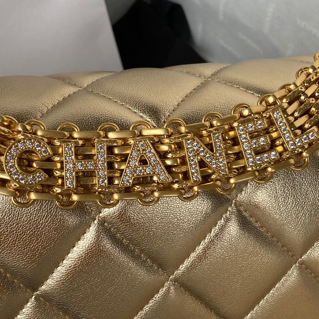 Chltop Qualityap Bag Bag For Women Gold Small Travel Bag