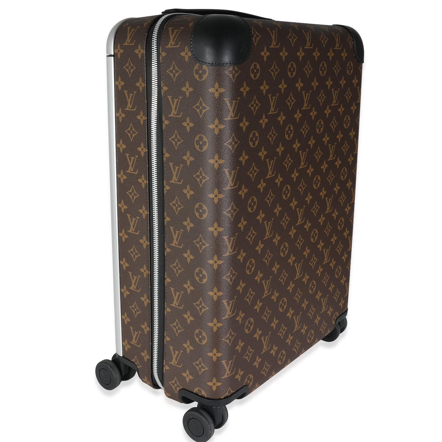 Louis Vuitton Macassar Horizon 55 Monogram Canvas Black Handbag