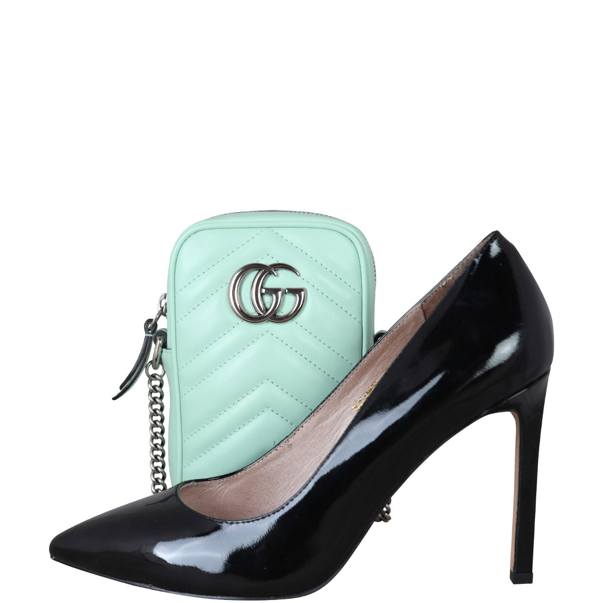 Gucci GG Marmont Matelasse Vertical Mini Bag