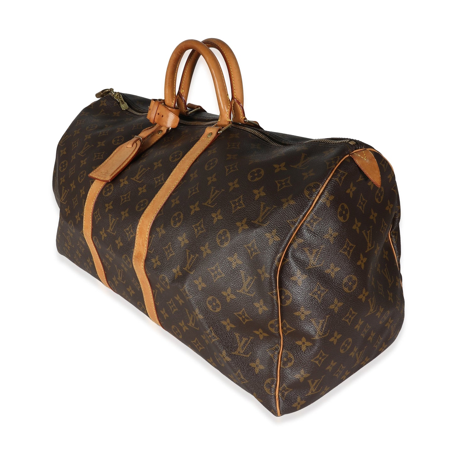 Louis Vuitton Keepall 55 Monogram Canvas Handbag