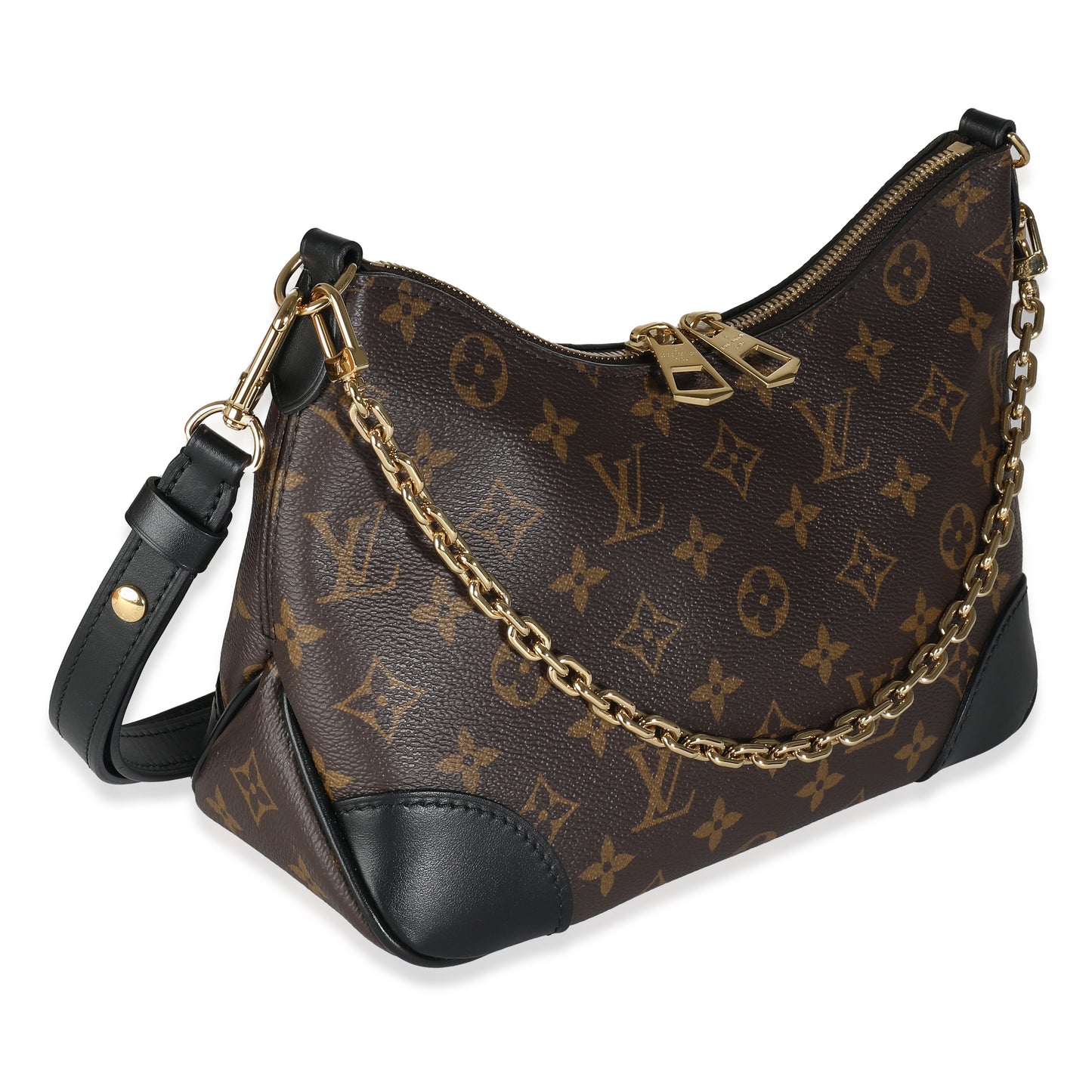 Louis Vuitton Boulogne Monogram Canvas Black Handbag