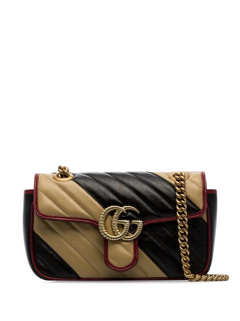 Gucci - small GG Marmont shoulder bag - women - Leather - One Size - Multicolour