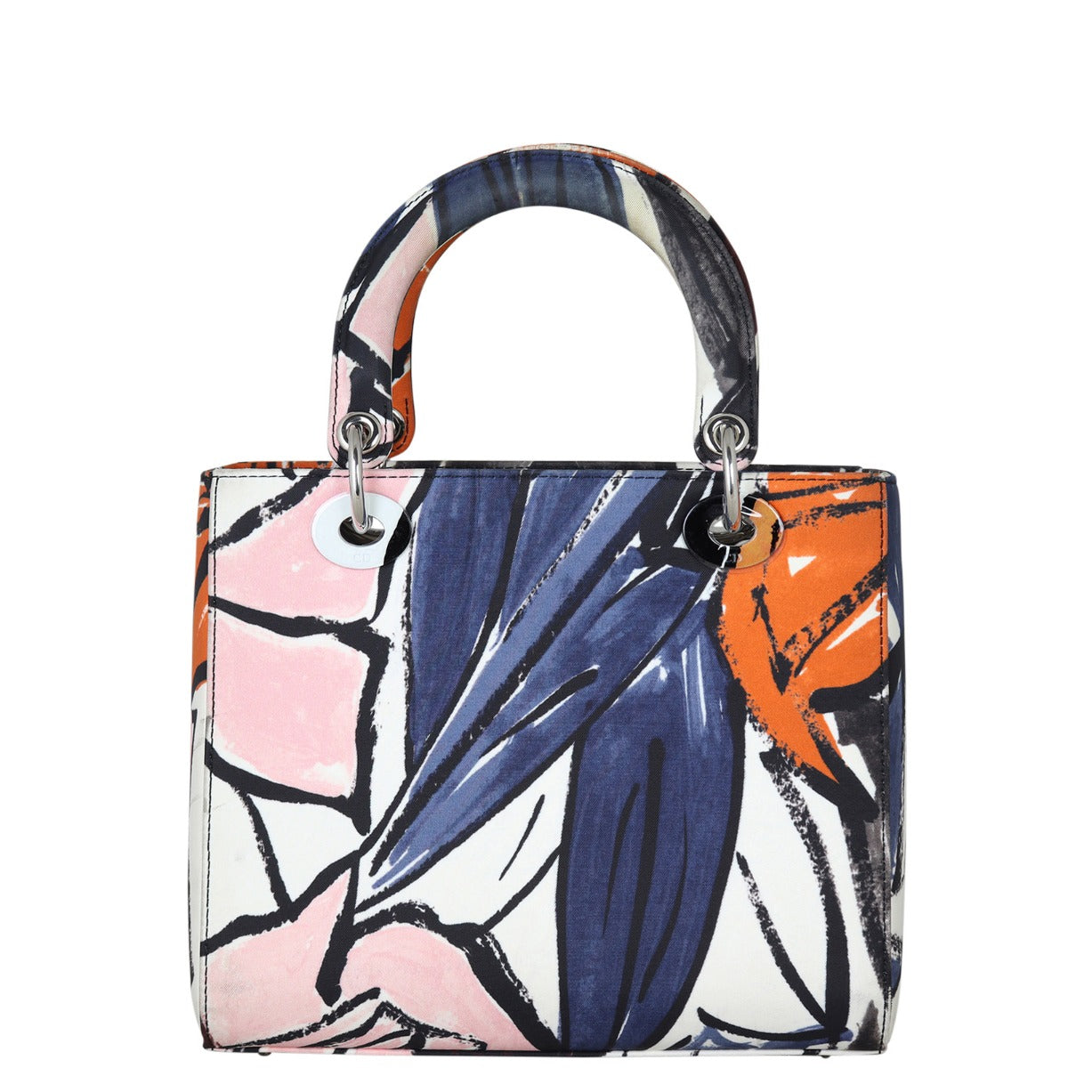 Dior Lady Graffiti Handbag Medium Travel Bag