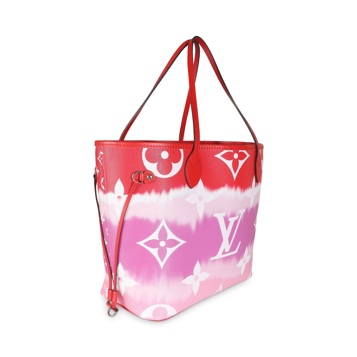 Louis Vuitton Rouge Giant Escale Neverfull MM Monogram Canvas Tote Bag