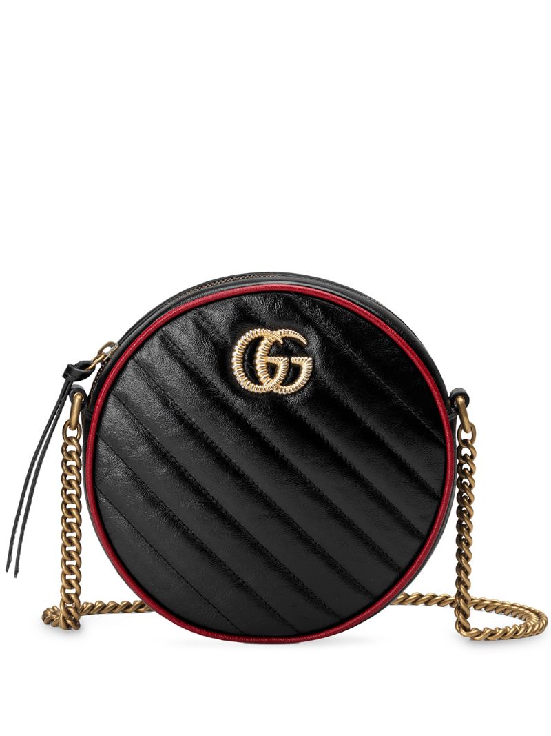 Gucci - GG Marmont shoulder bag - women - Leather/metal - One Size - Black