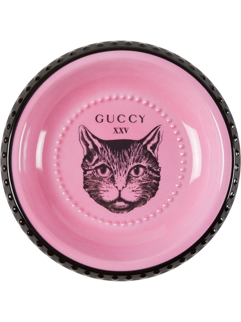 Gucci - Mystic Cat trinket tray - unisex - Porcelain - One Size - PINK
