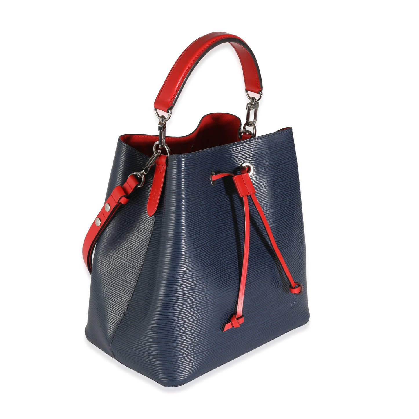 Louis Vuitton Indigo Coquelicot Epi Neonoe MM Handbag