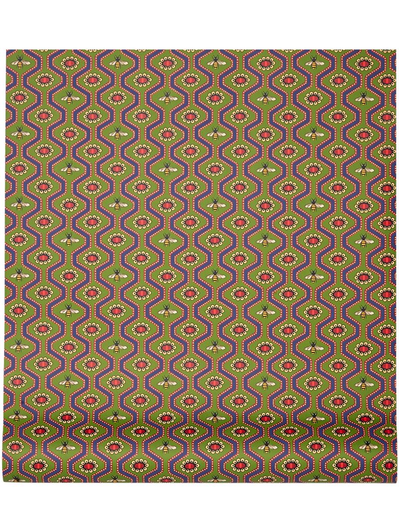 Gucci - pearl eyes print wallpaper - unisex - Paper - One Size - Multicolour