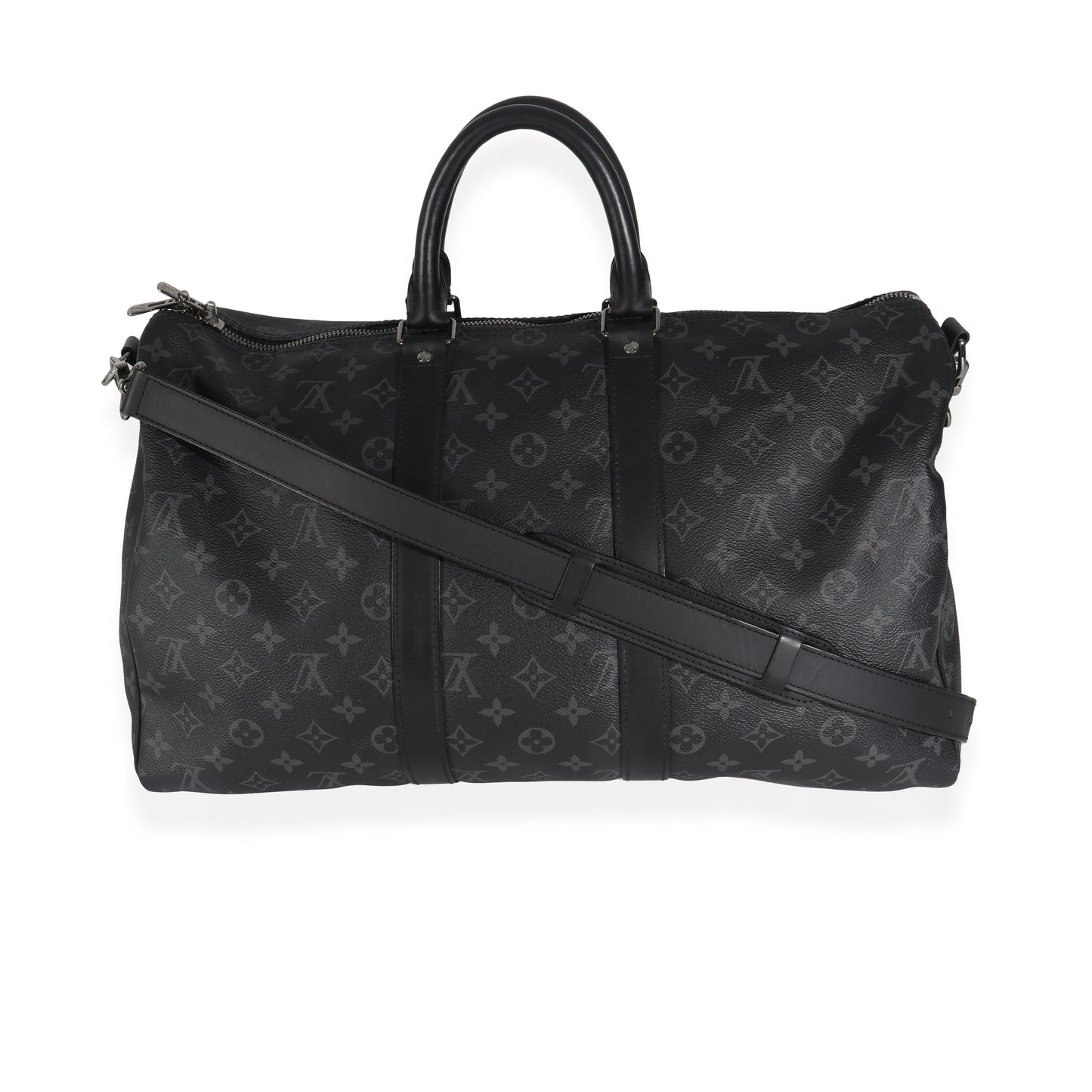 Louis Vuitton Eclipse Keepall Bandouliere 45 Monogram Canvas Handbag