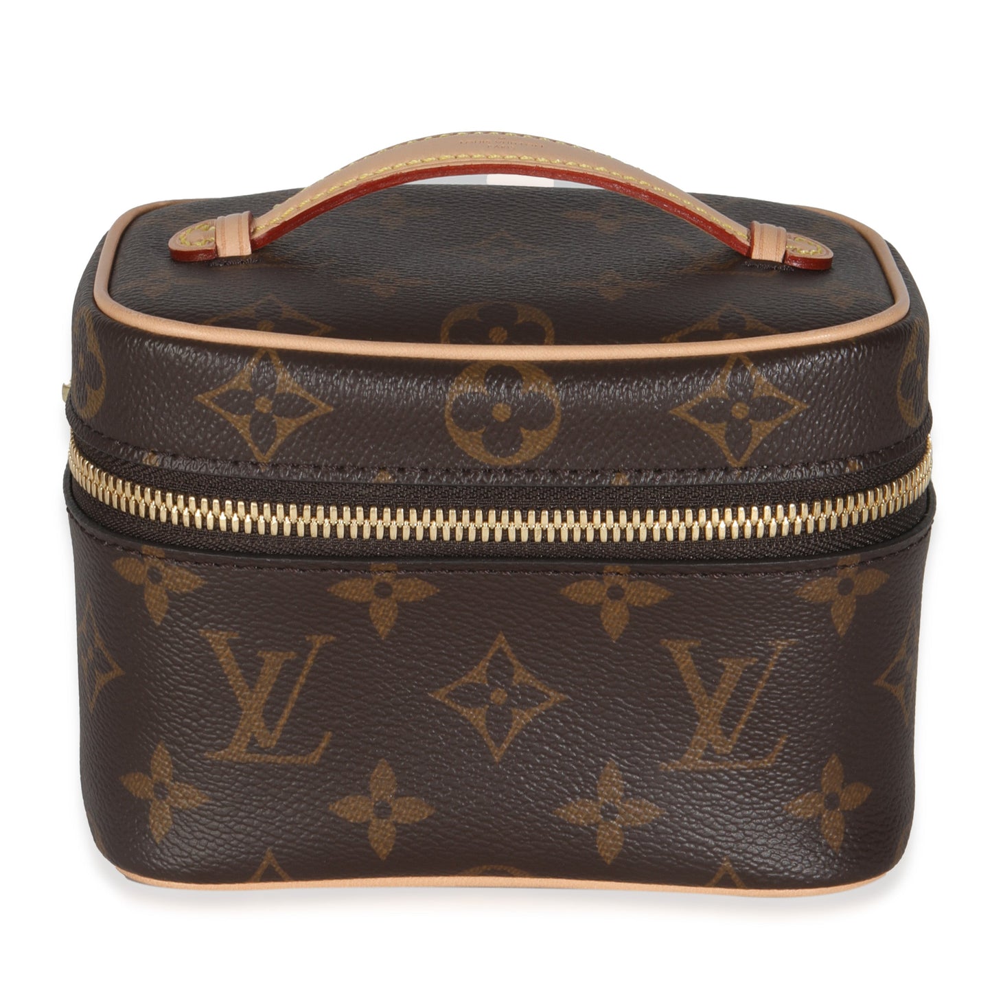 Louis Vuitton Nano Nice Monogram Canvas Handbag