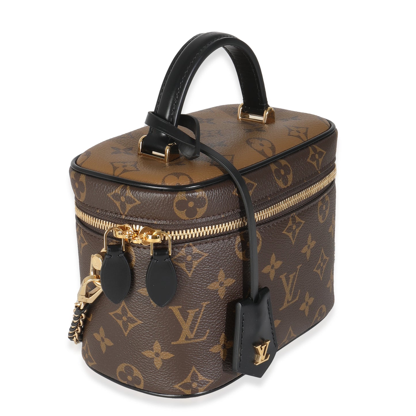 Louis Vuitton Reverse Vanity PM Monogram Canvas Handbag