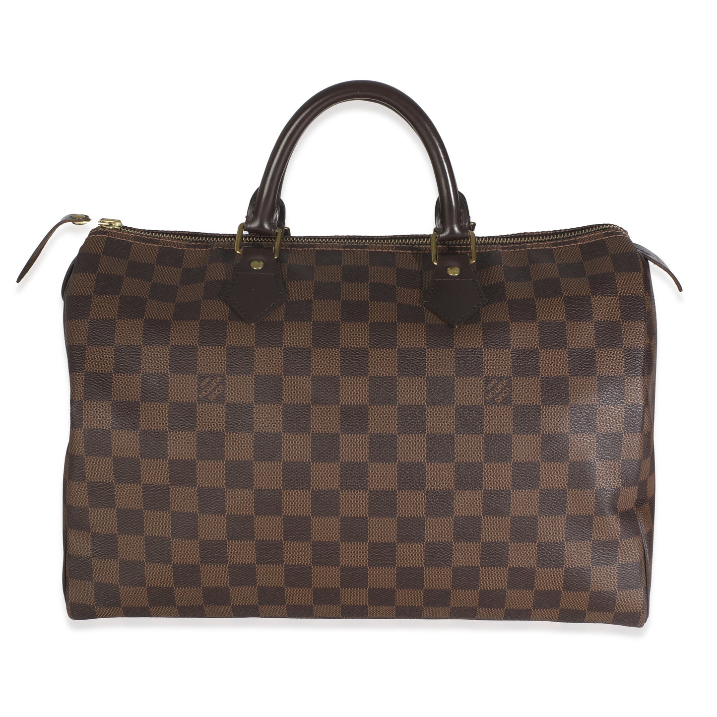 Louis Vuitton Damier Ebene Speedy 35 Canvas Handbag Speedy 35