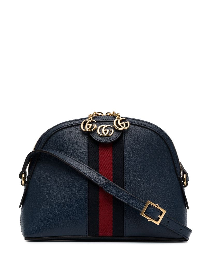 Gucci - small Ophidia shoulder bag - women - Leather - One Size - Blue