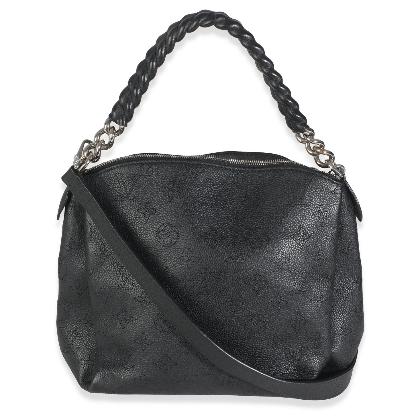 Louis Vuitton Mahina Babylone BB Monogram Black Handbag