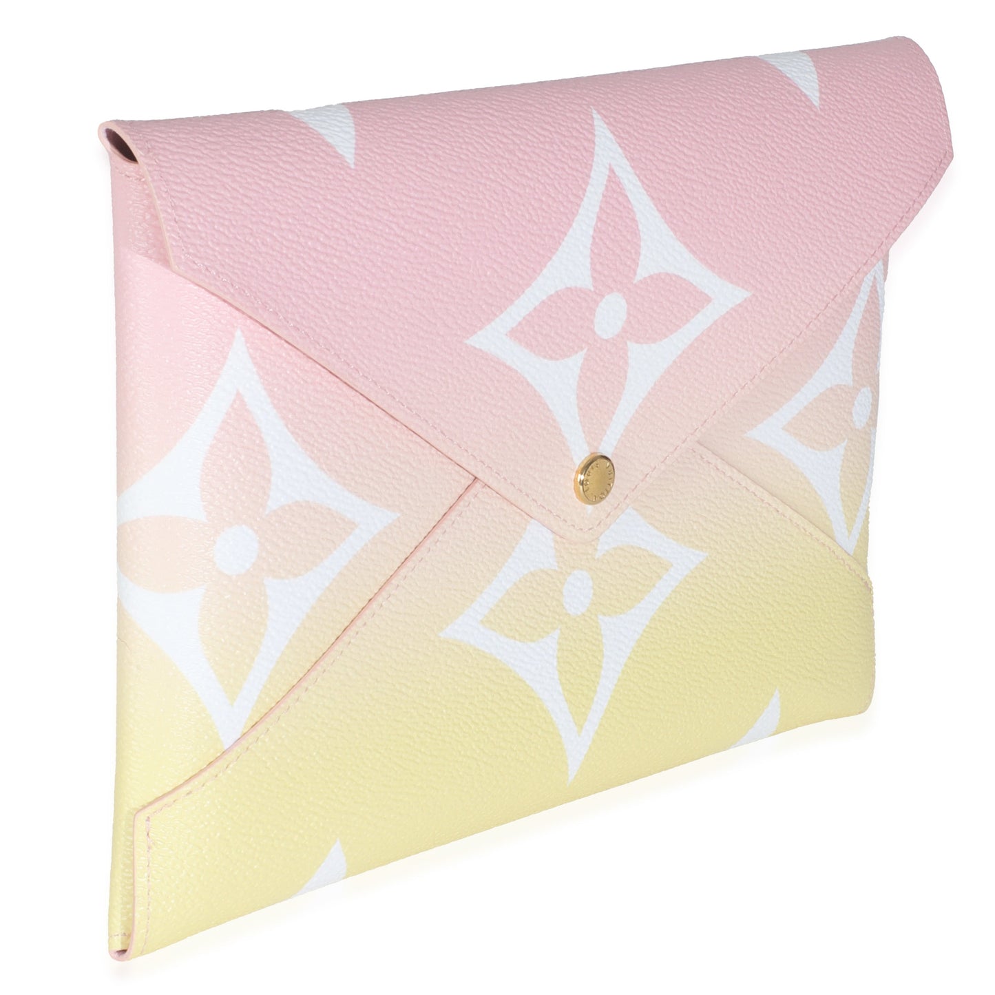 Louis Vuitton Giant By Pool Kirigami Pochette Monogram Pink Large Clutch Bag