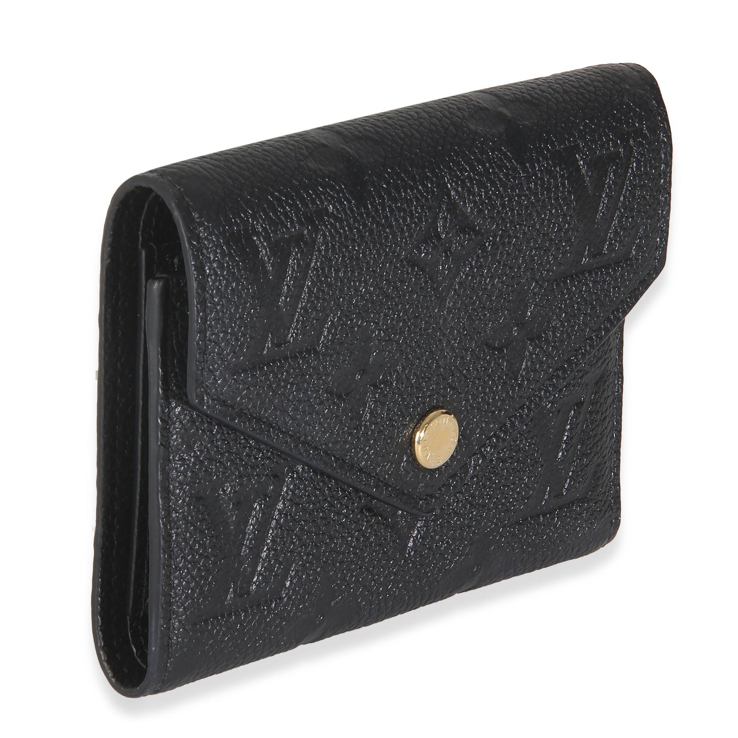 Louis Vuitton Empreinte Victorine Monogram Black Wallet Case