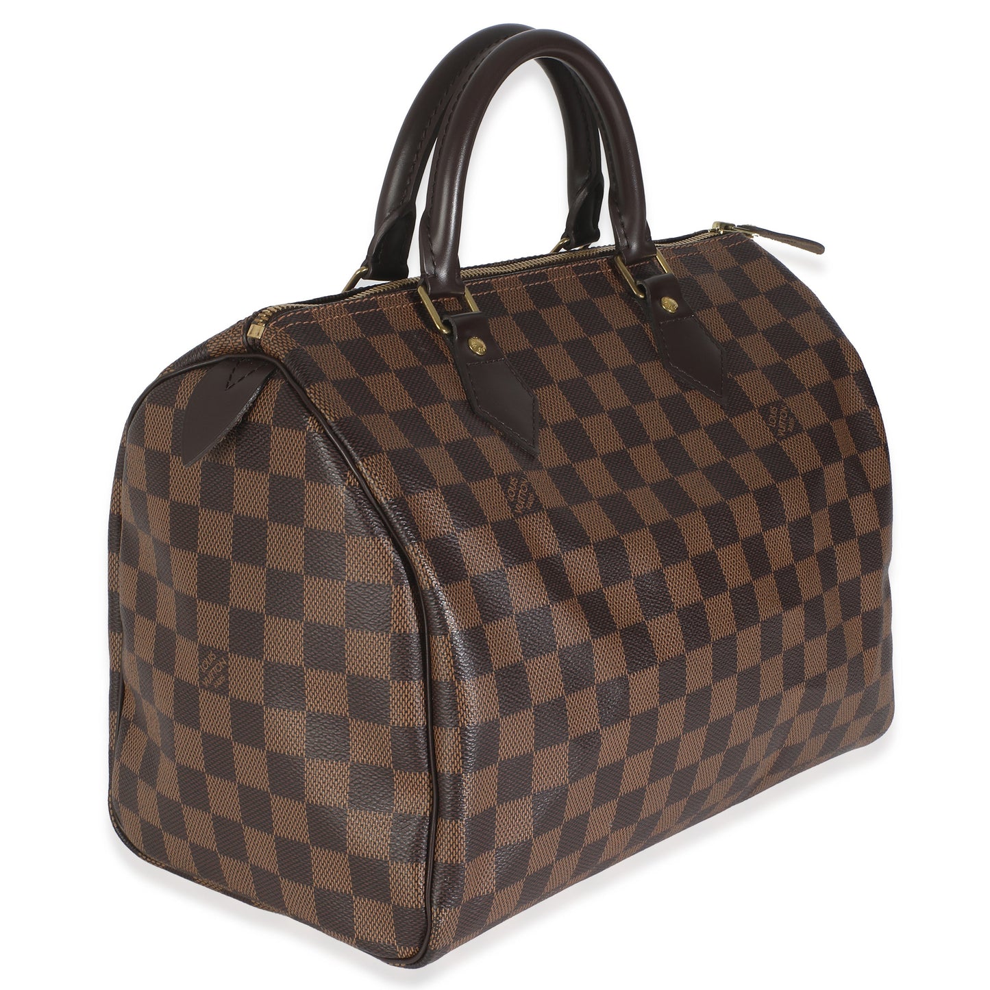 Louis Vuitton Damier Ebene Speedy 30 Canvas Handbag Speedy 30