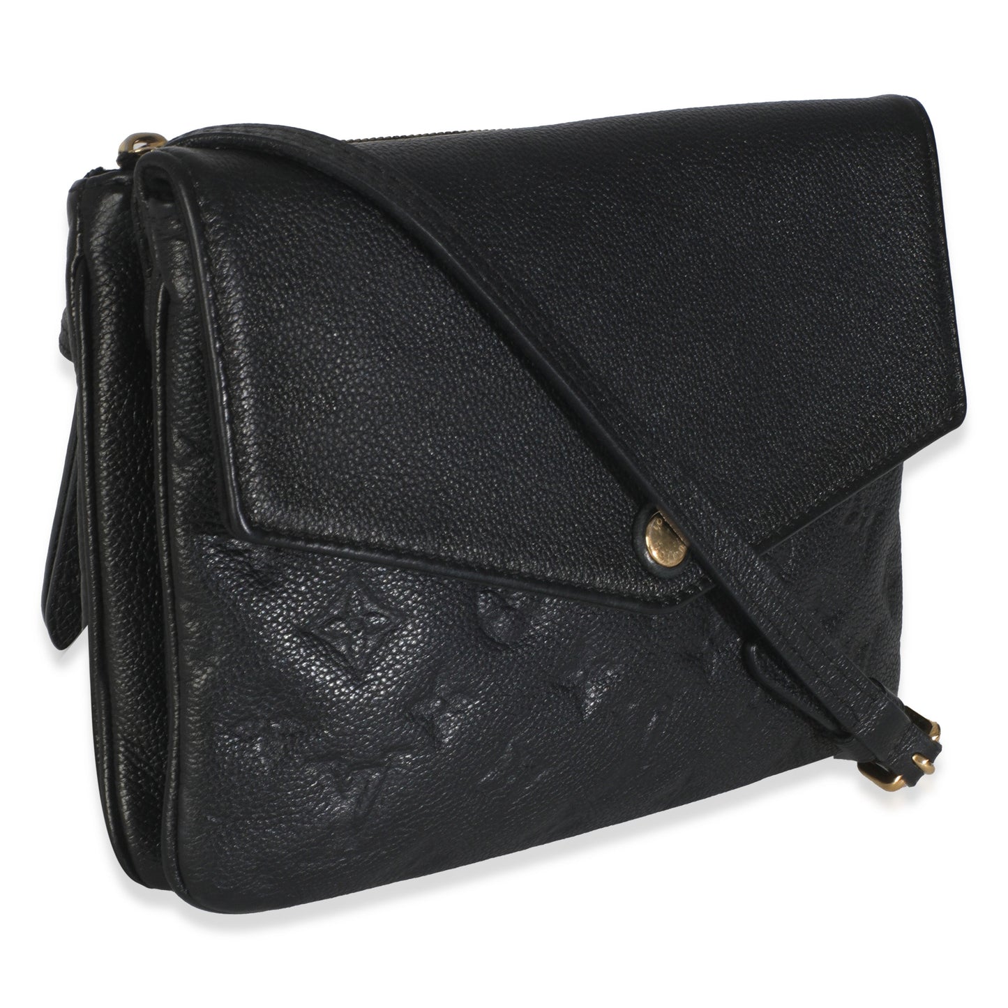 Louis Vuitton Empreinte Twice Monogram Black Handbag