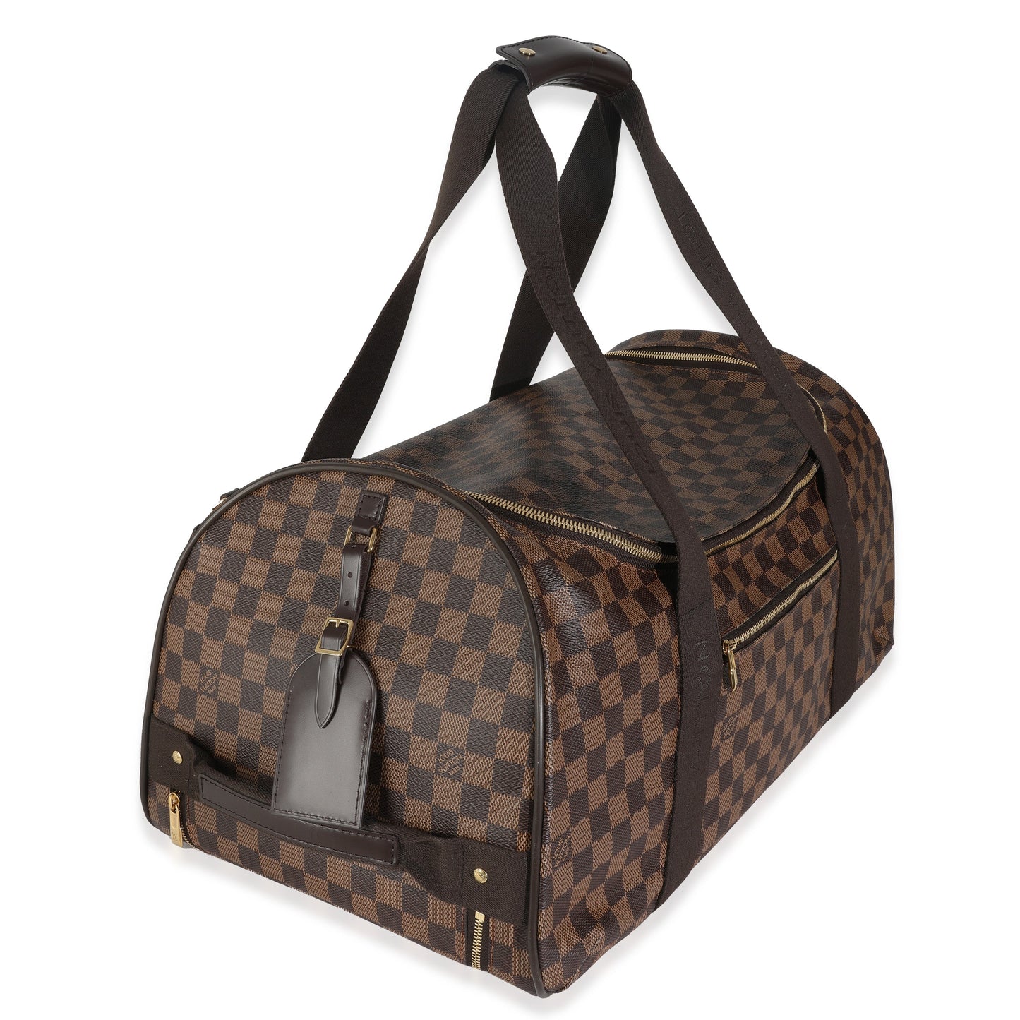 Louis Vuitton Damier Ebene Neo Eole 55 Canvas Handbag