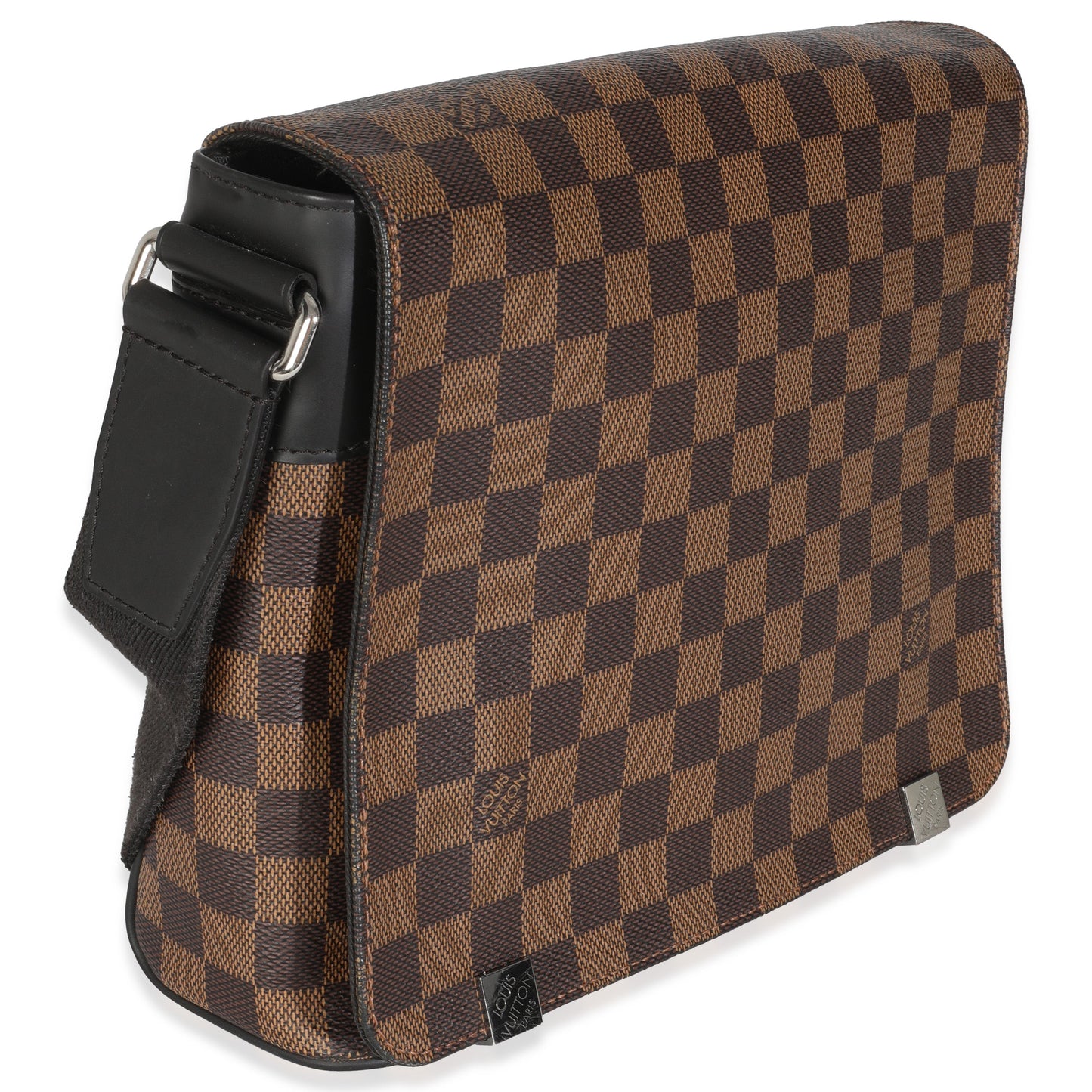 Louis Vuitton Damier Ebene District PM Canvas Handbag