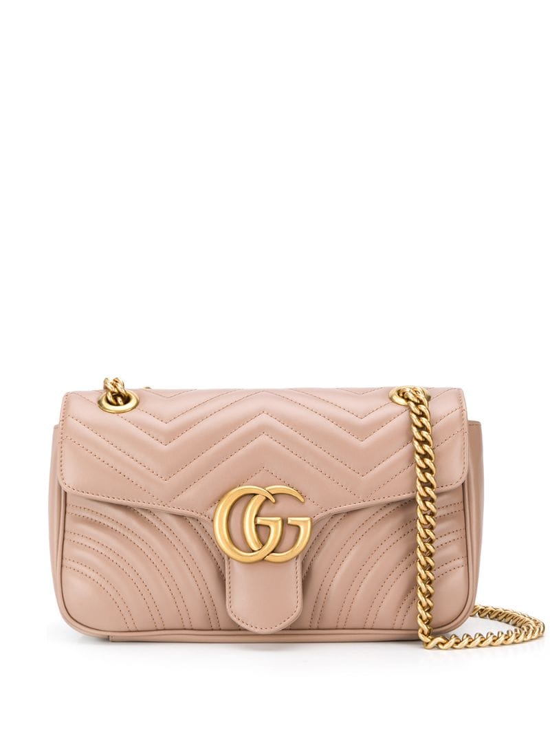 Gucci - GG Marmont matelassé bag - women - Leather - One Size - PINK