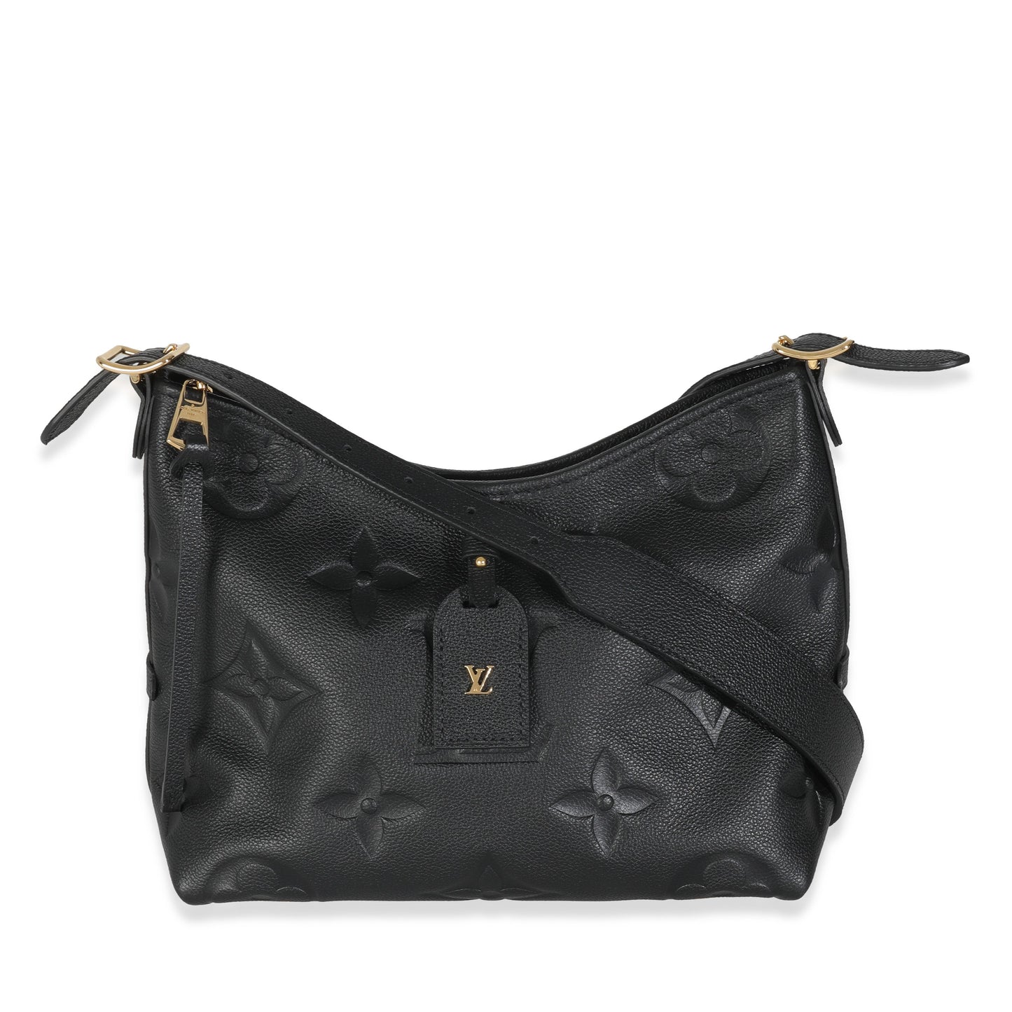 Louis Vuitton Empreinte Carryall PM Monogram Black Handbag