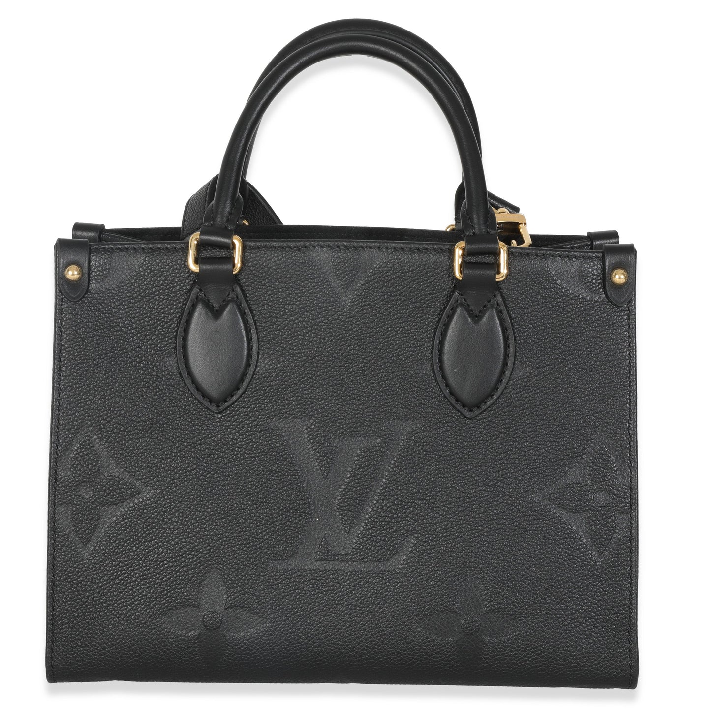 Louis Vuitton Giant Empreinte Onthego PM Monogram Black Handbag