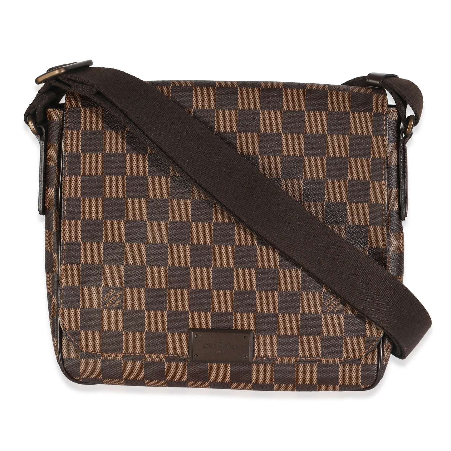 Louis Vuitton Damier Ebene District PM Canvas Handbag District Pm