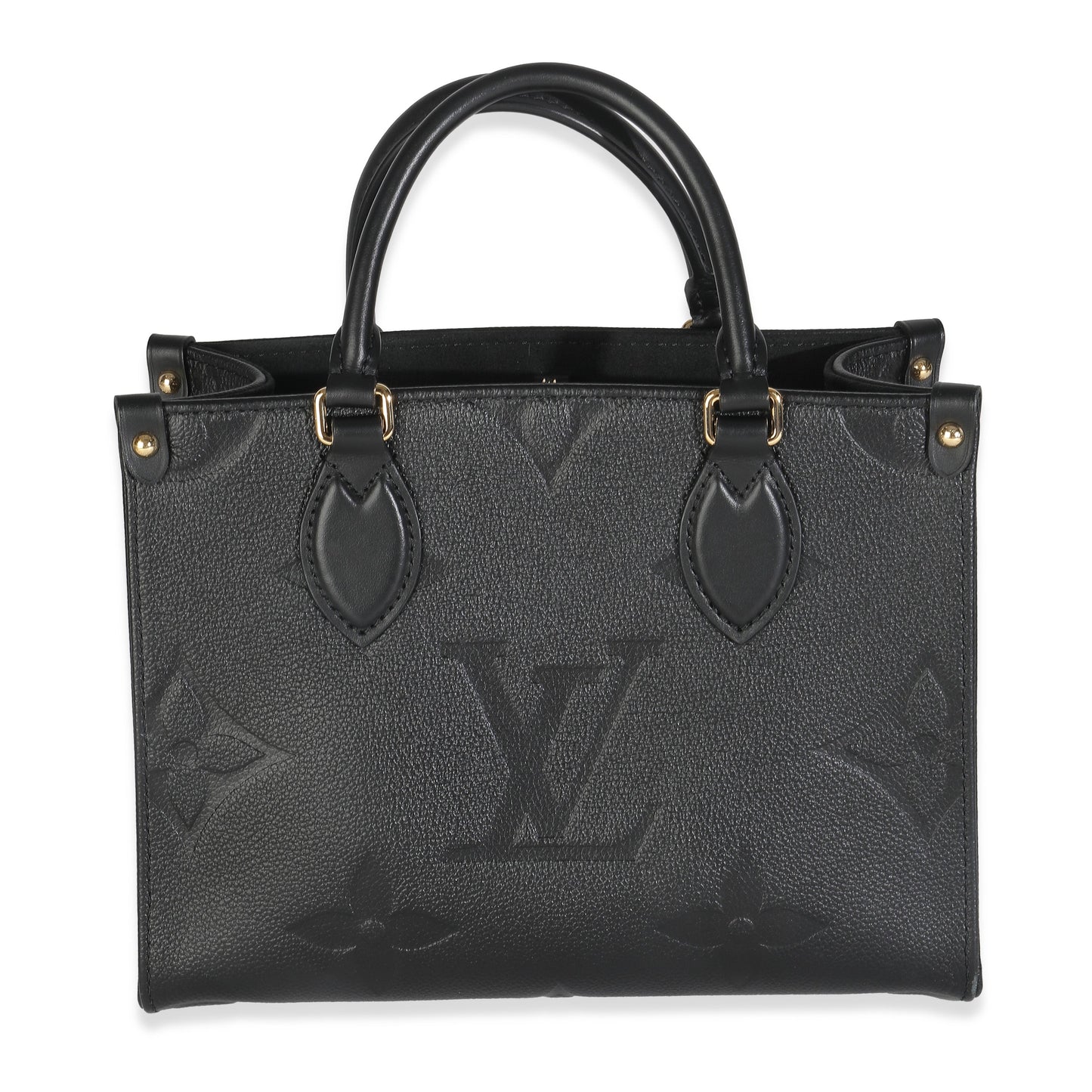 Louis Vuitton Giant Empreinte Onthego PM Monogram Black Handbag Onthego Pm