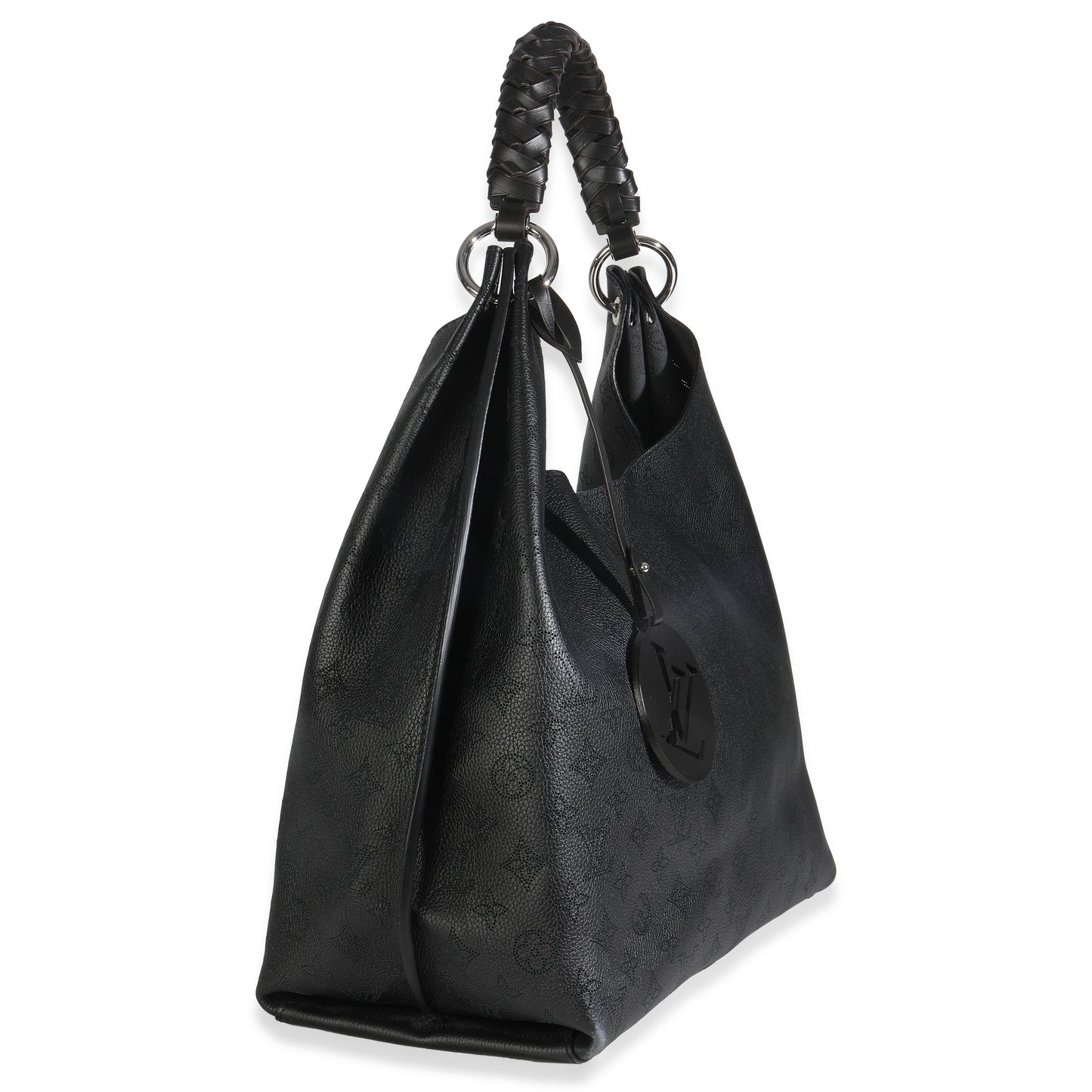 Louis Vuitton Mahina Carmel Monogram Black Shoulder Bag