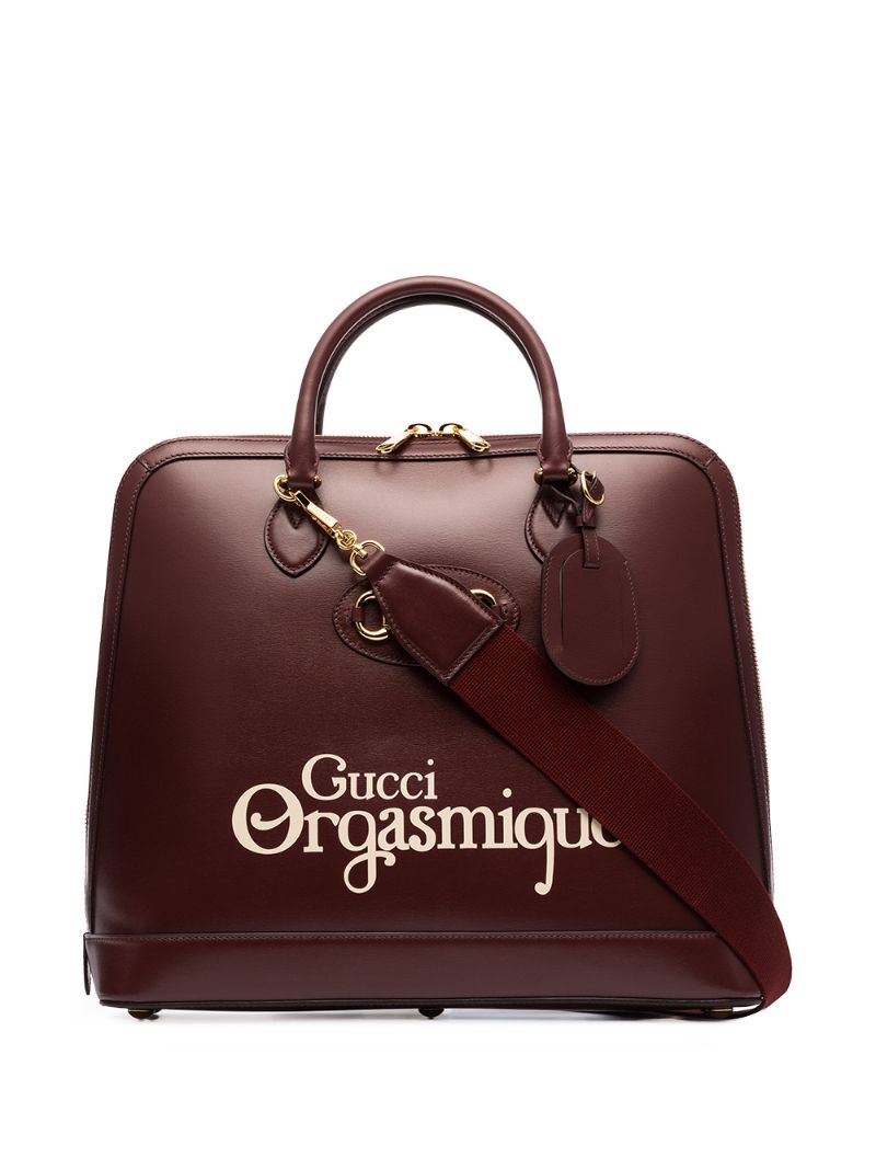 Gucci - Horsebit Orgasmique tote bag - men - Leather - One Size - Brown