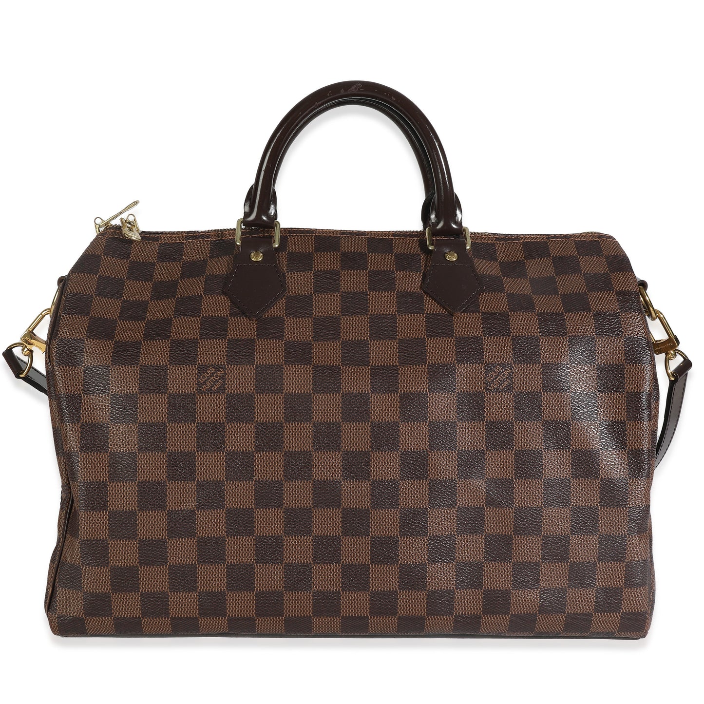 Louis Vuitton Damier Ebene Speedy Bandouliere 35 Canvas Handbag Bandouliere 35