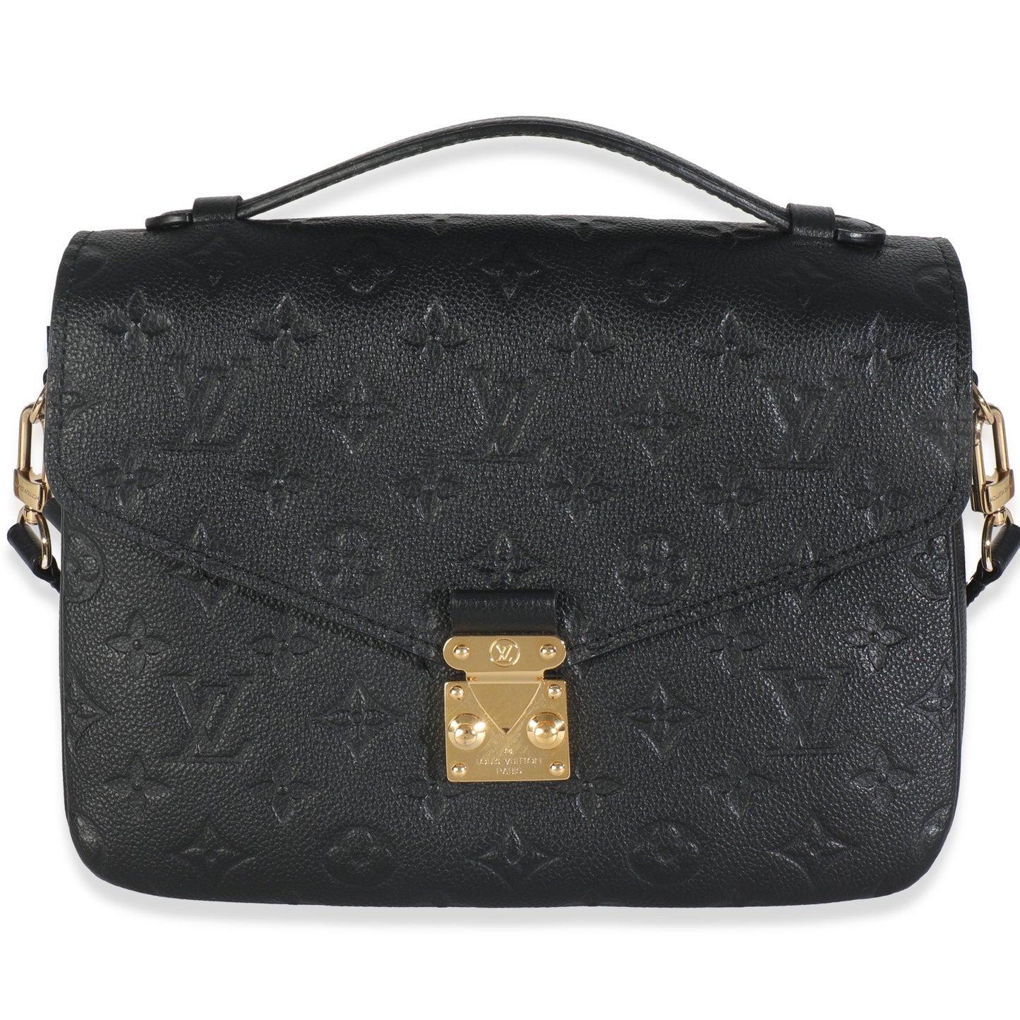 Louis Vuitton Empreinte Pochette Metis Monogram Black Clutch Bag 7