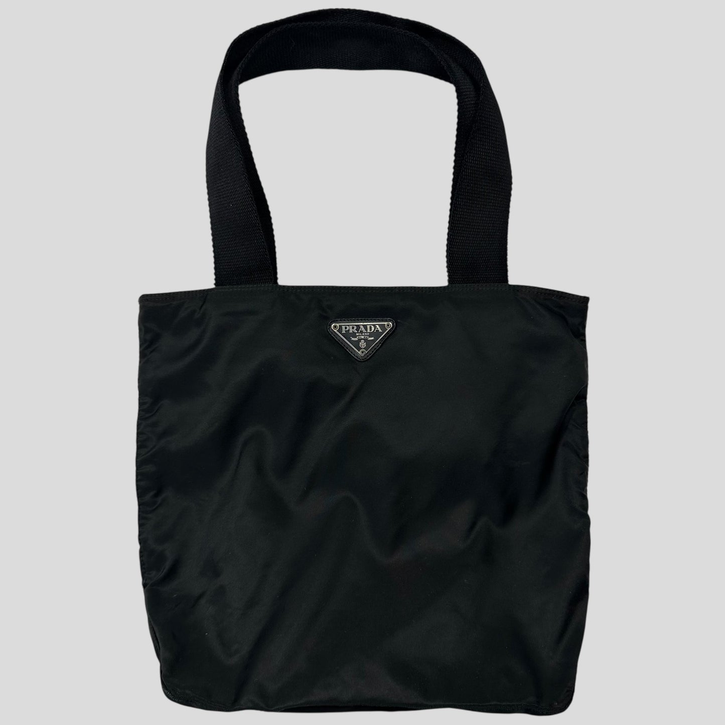 Prada Tote Bag Milano 90’s Nylon Black