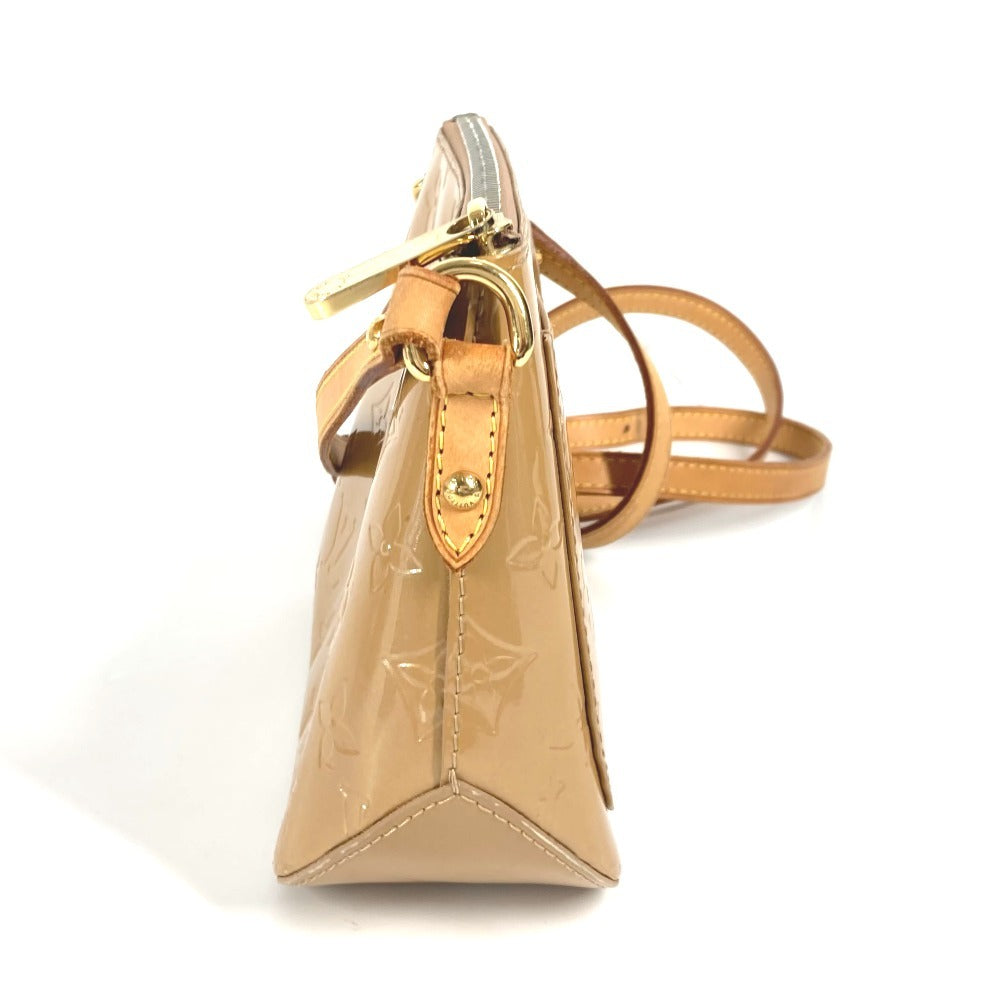 Louis Vuitton M91508 Vernis Minna Street Monogram Beige Shoulder Bag