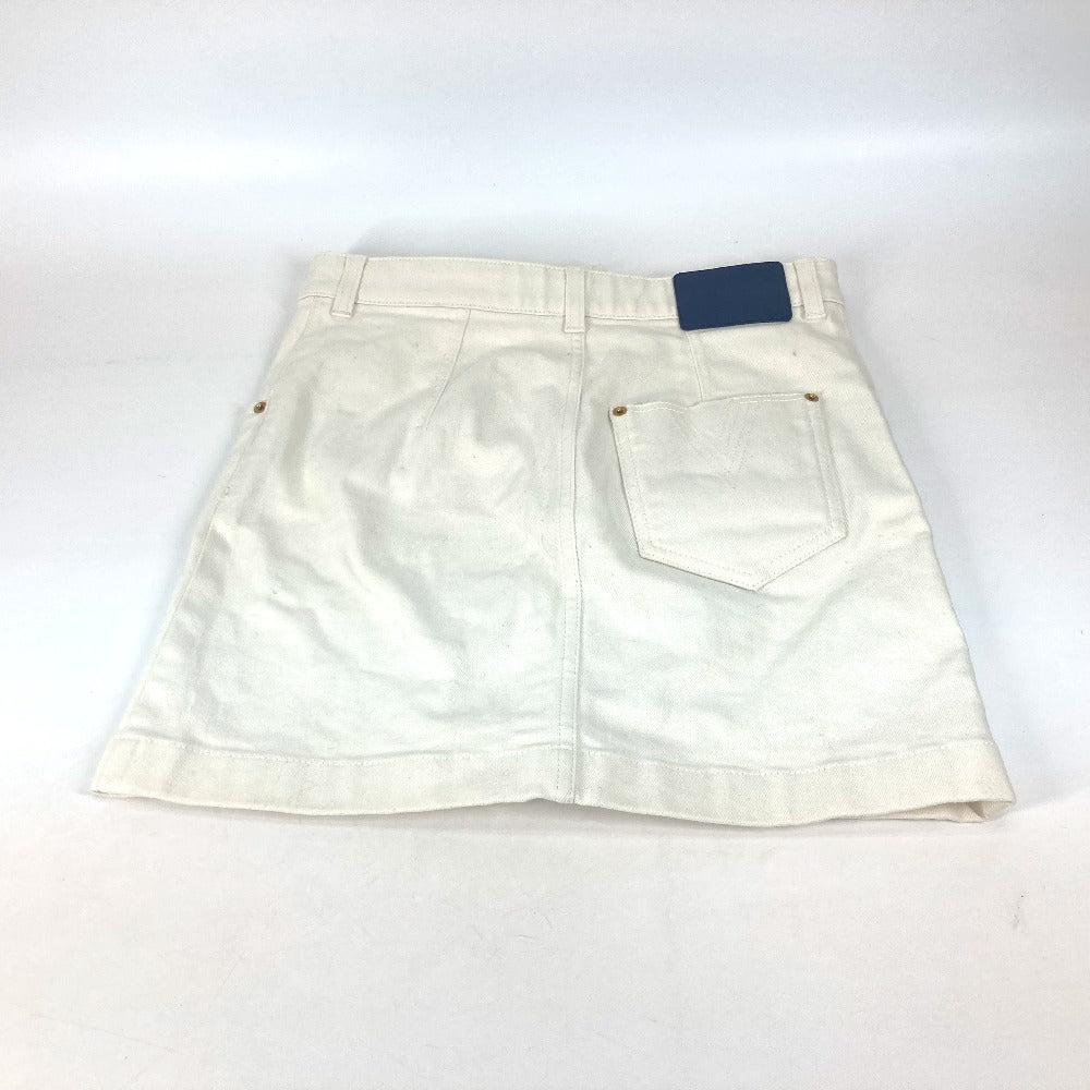 Louis Vuitton Polyurethane Monogrammed pocket 36 Cotton White Apparel