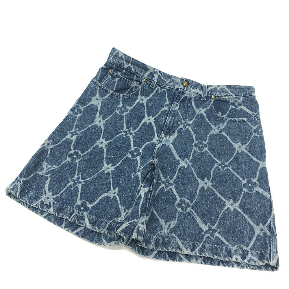 Louis Vuitton 1AFQFD print 29 Monogram Denim Blue Apparel
