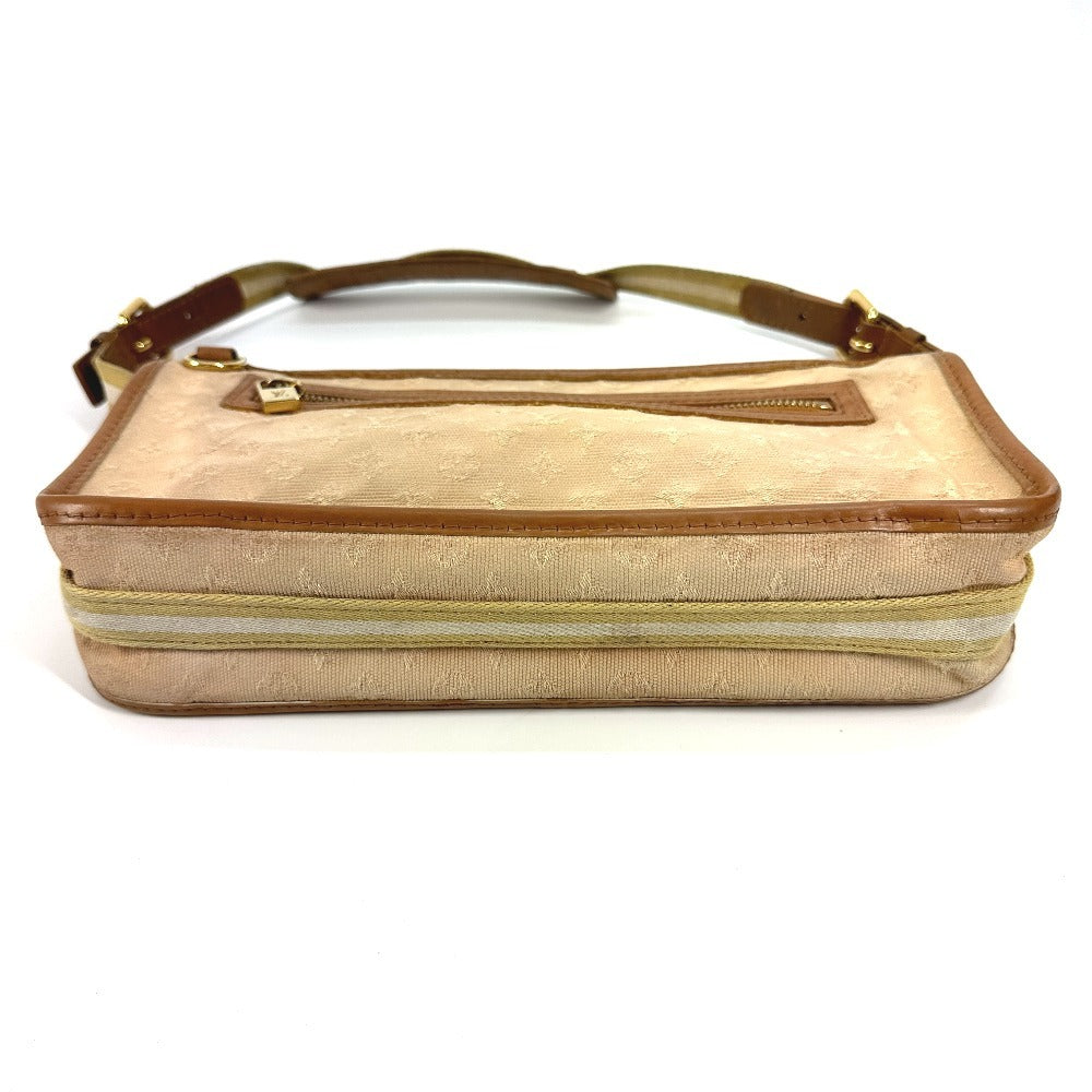 Louis Vuitton M92333 Pochette Catrain Monogram Canvas Beige Mini Shoulder Bag
