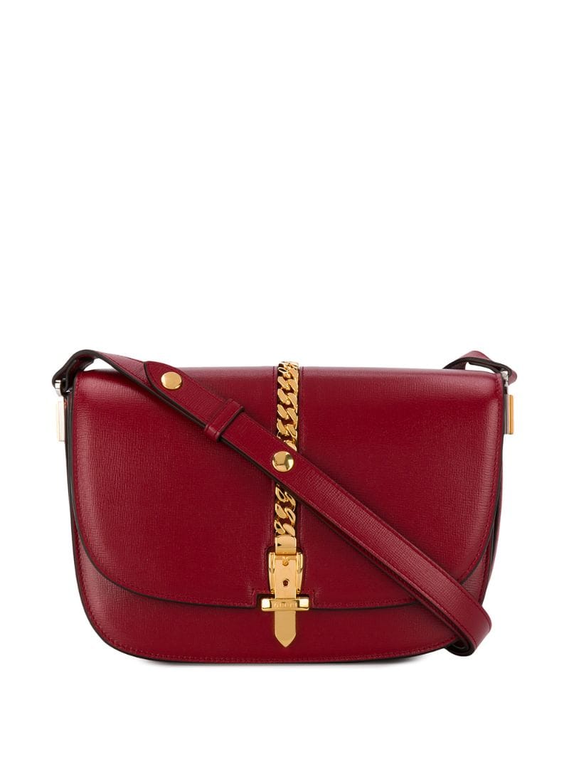 Gucci - Sylvie 1969 shoulder bag - women - Calf Leather - One Size - Red