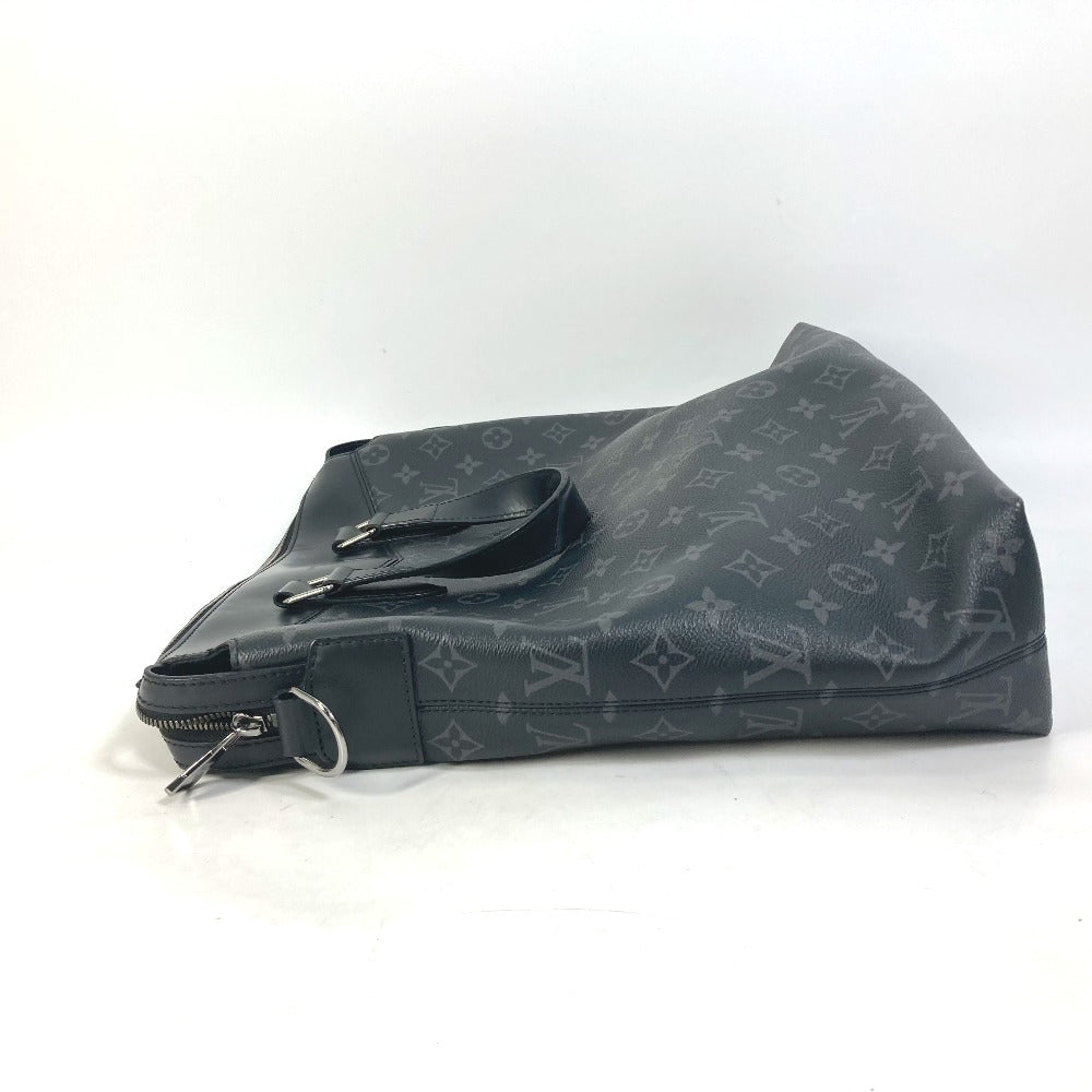 Louis Vuitton M40567 Eclipse Explorer Monogram Canvas Black Tote Bag