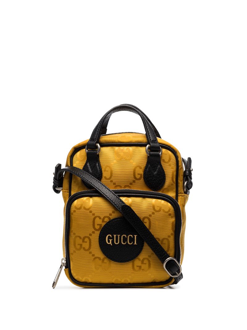Gucci - Off The Grid GG Supreme messenger bag - men - Nylon - One Size - yellow