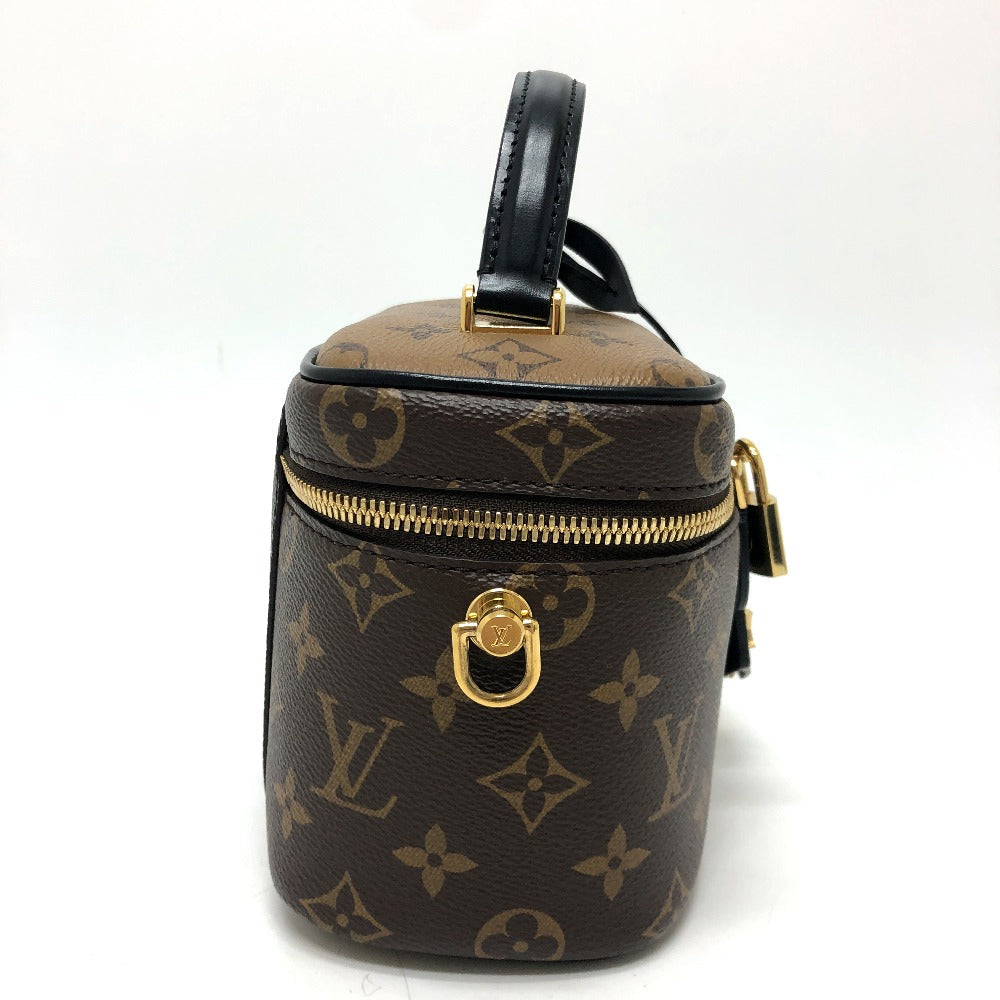 Louis Vuitton M45165 reverse Vanity NV PM Monogram Canvas Brown Handbag