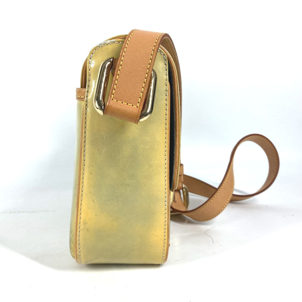 Louis Vuitton M91148 Vernis Christie GM Monogram Gray Shoulder Bag