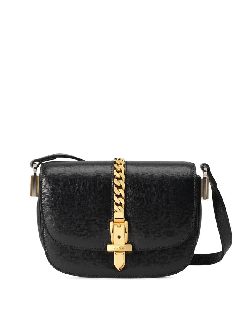 Gucci - mini Sylvie 1969 shoulder bag - women - Leather - One Size - Black