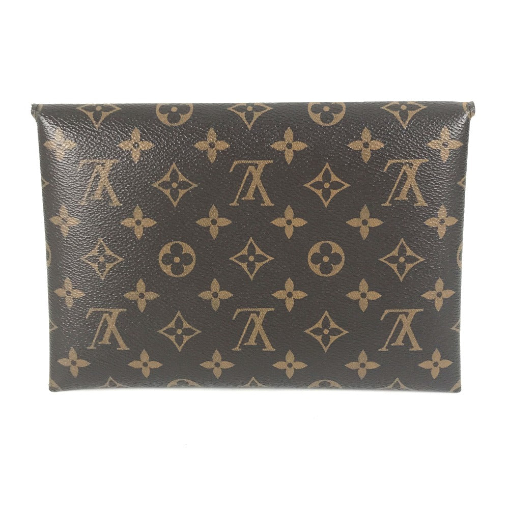 Louis Vuitton M62034 Pochette Kirigami Monogram Canvas Brown Clutch Bag
