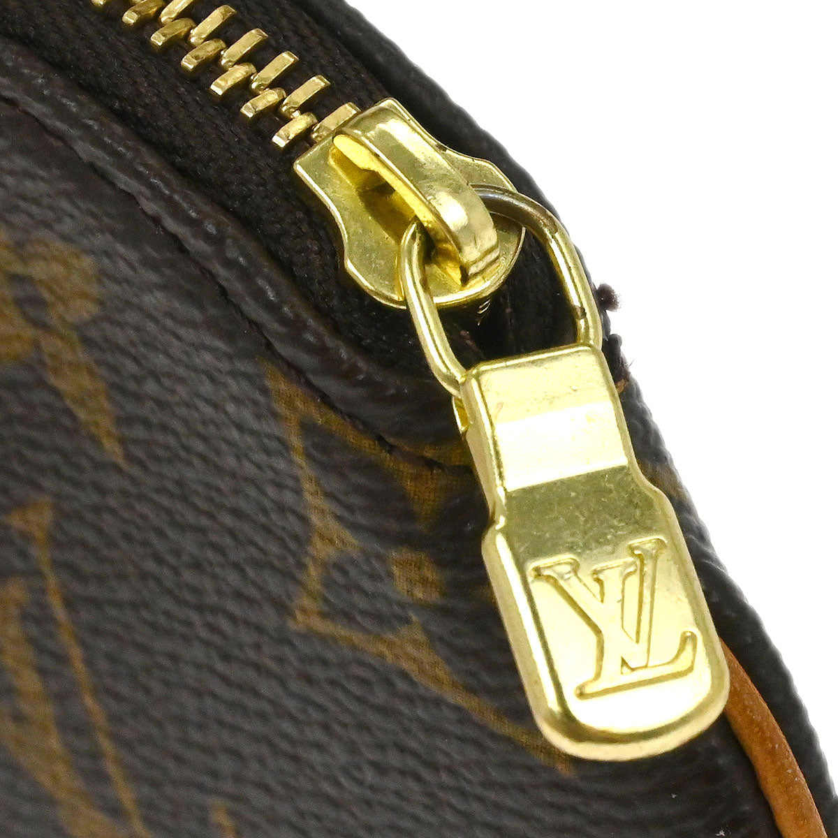 Louis Vuitton 2004 Monogram Porte Monnaie Rond Coin Case Wallet