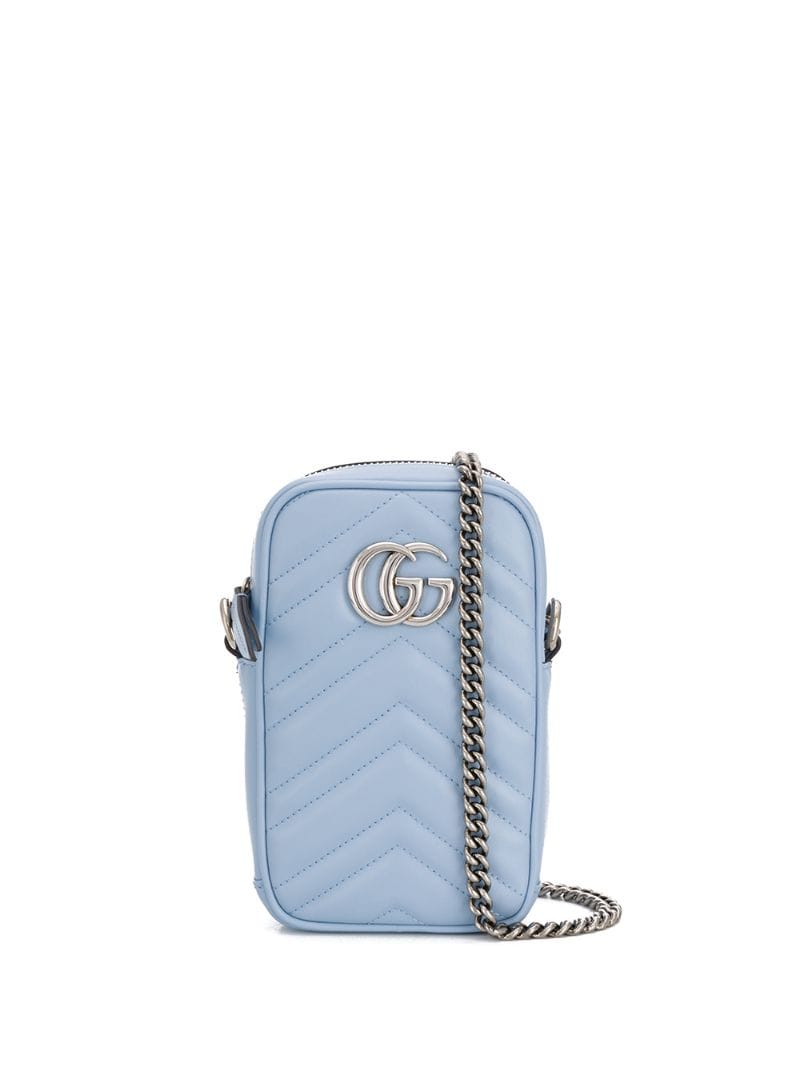 Gucci - GG Marmont mini bag - women - Leather - One Size - Blue