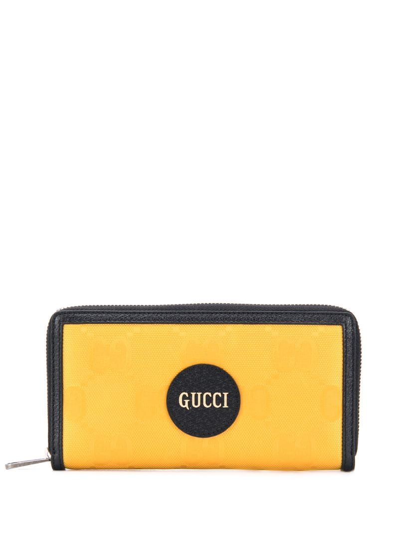 Gucci - Off The Grid zip-around purse - men - Calf Leather/Fabric - One Size - yellow