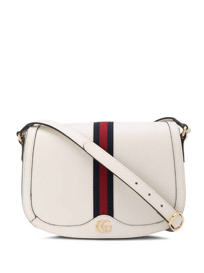 Gucci - small Ophidia shoulder bag - women - Calf Leather - One Size - NEUTRALS