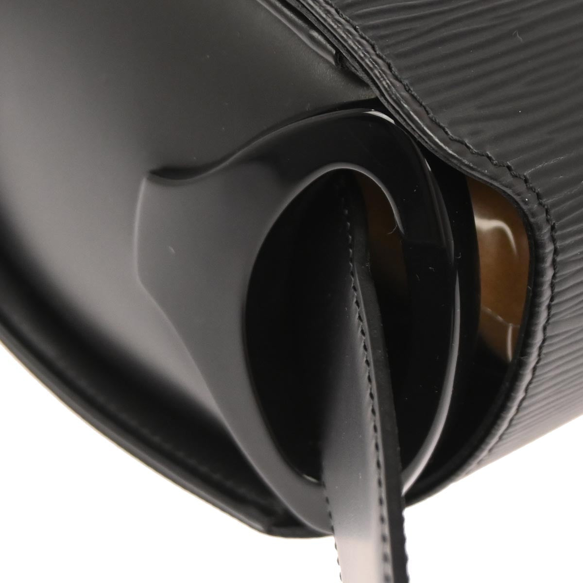 Louis Vuitton 2003 Black Epi Nocturne PM Shoulder Bag M52182